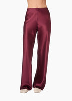 Bristol Mid Rise Pant Deep Plum