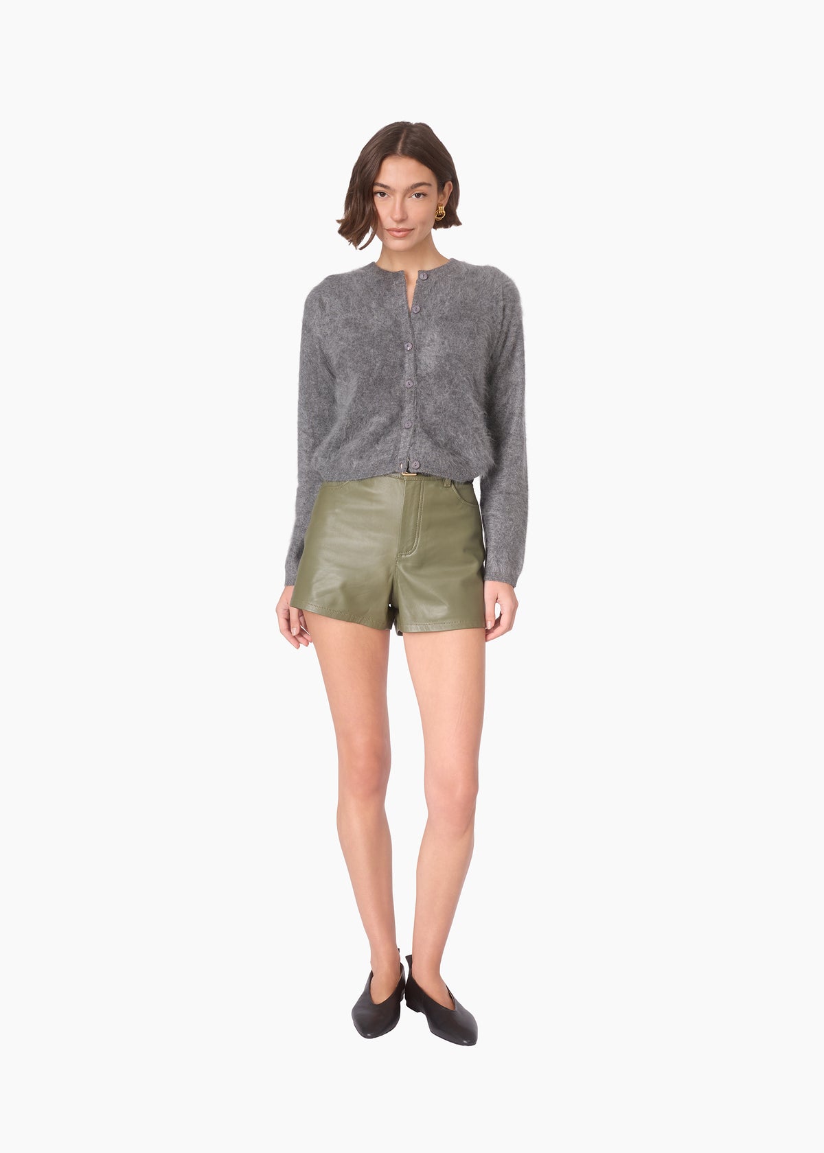 Benning Cashmere Cardigan Coal