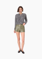 Travis Genuine Leather Short Camouflage