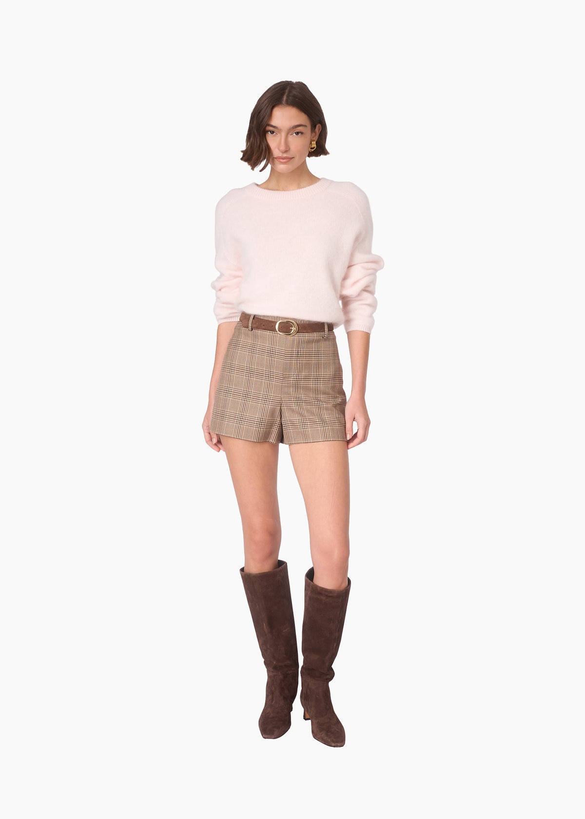 Niall Cashmere Sweater Light Pink