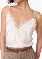Annika Silk Camisole Macadamia