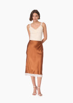 Lani Rib Knit Tank Bone