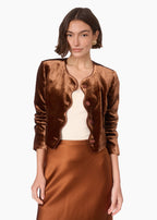 Apollonia Velvet Blazer Canyon