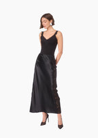 Lani Rib Knit Tank Black