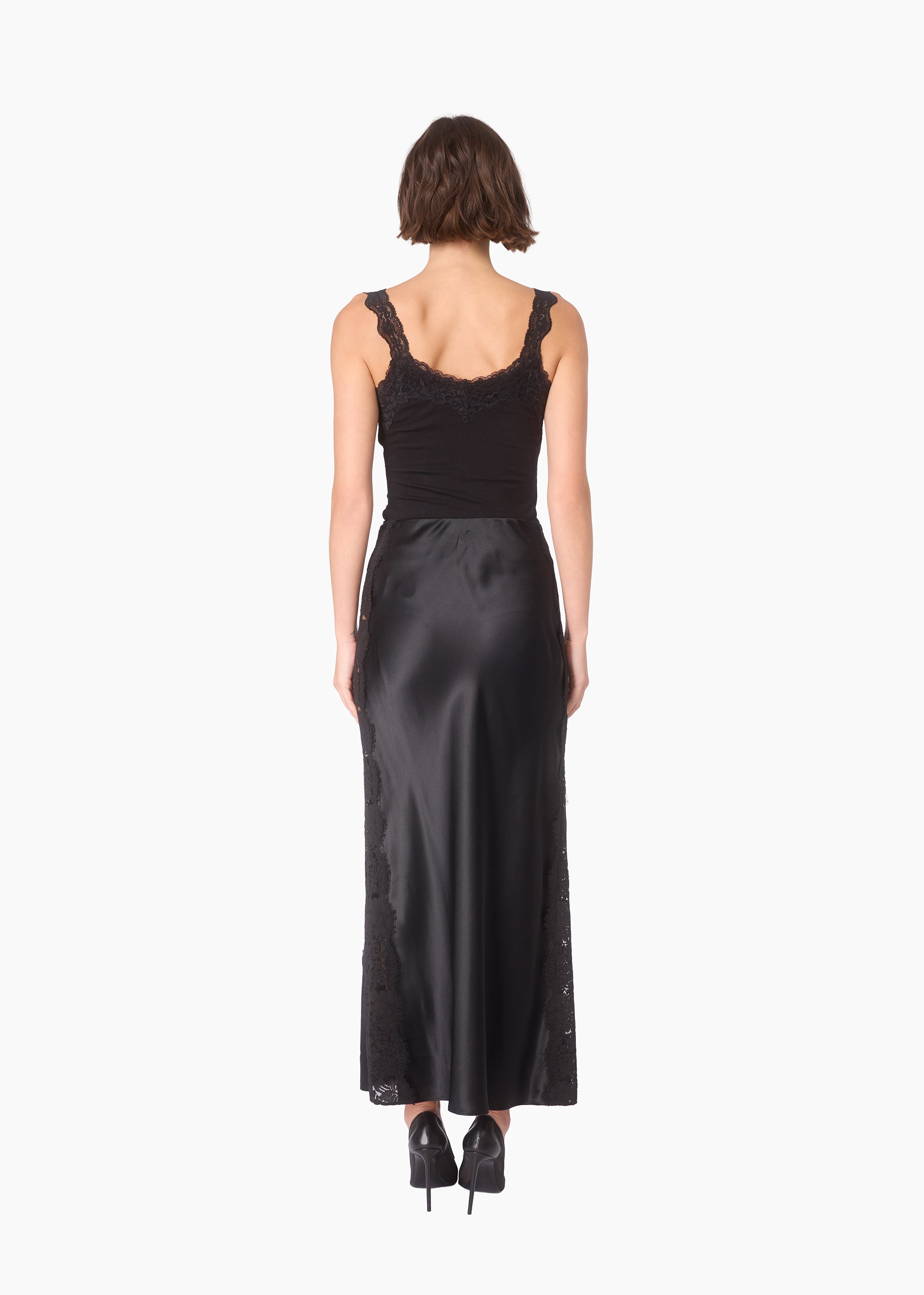 Lani Rib Knit Tank Black – CAMI NYC