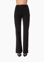 Margie High Rise Ponte Pant Black