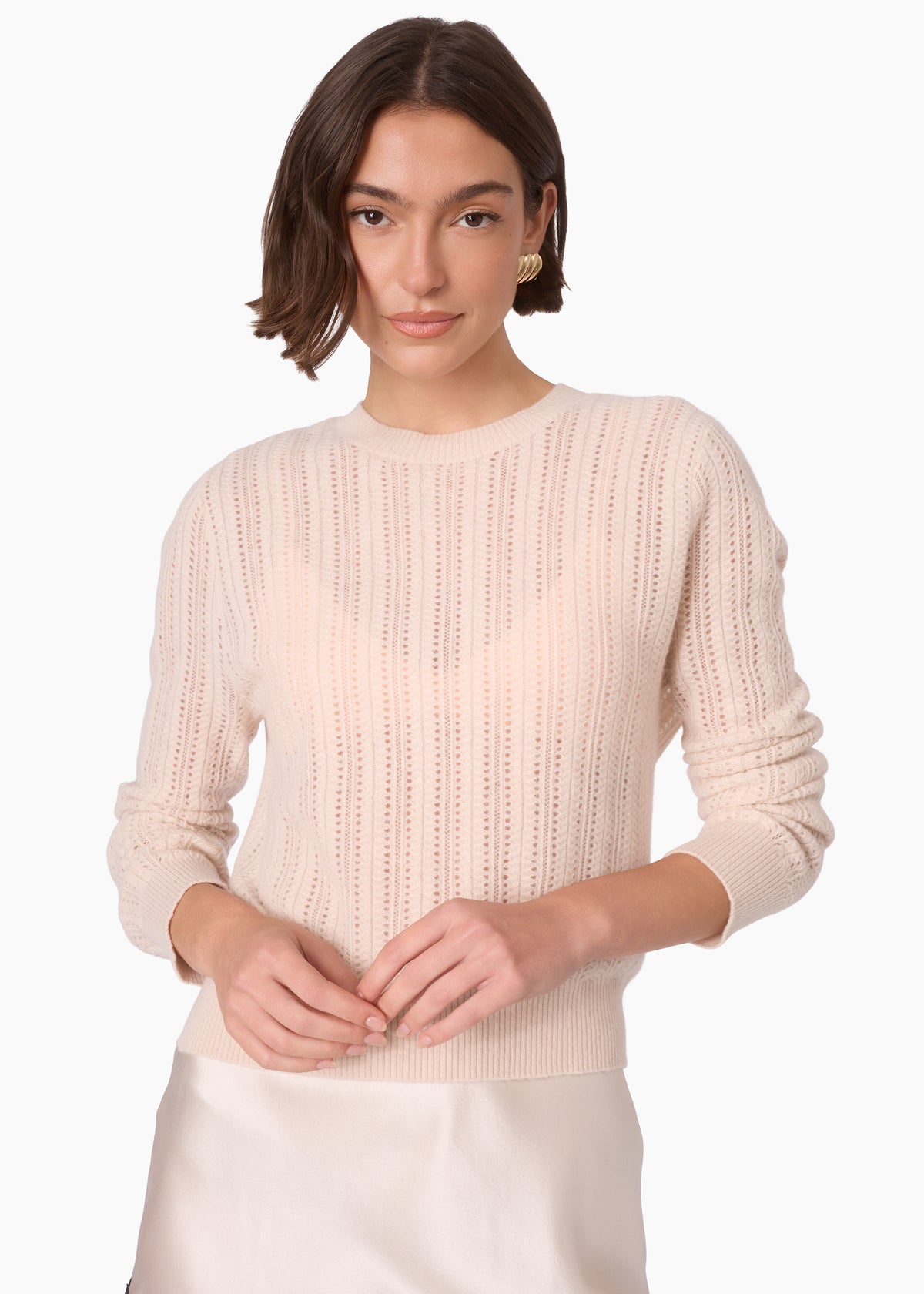 Garai Cashmere Crewneck Sweater Oat