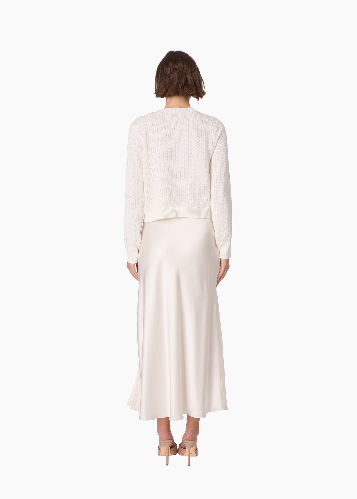 Lesley Cropped Sweater Macadamia
