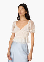 Henrietta Lace Top Ceramic