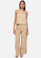 Akhila Wide Leg Pant Irish Cream