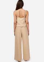 Akhila Wide Leg Pant Irish Cream