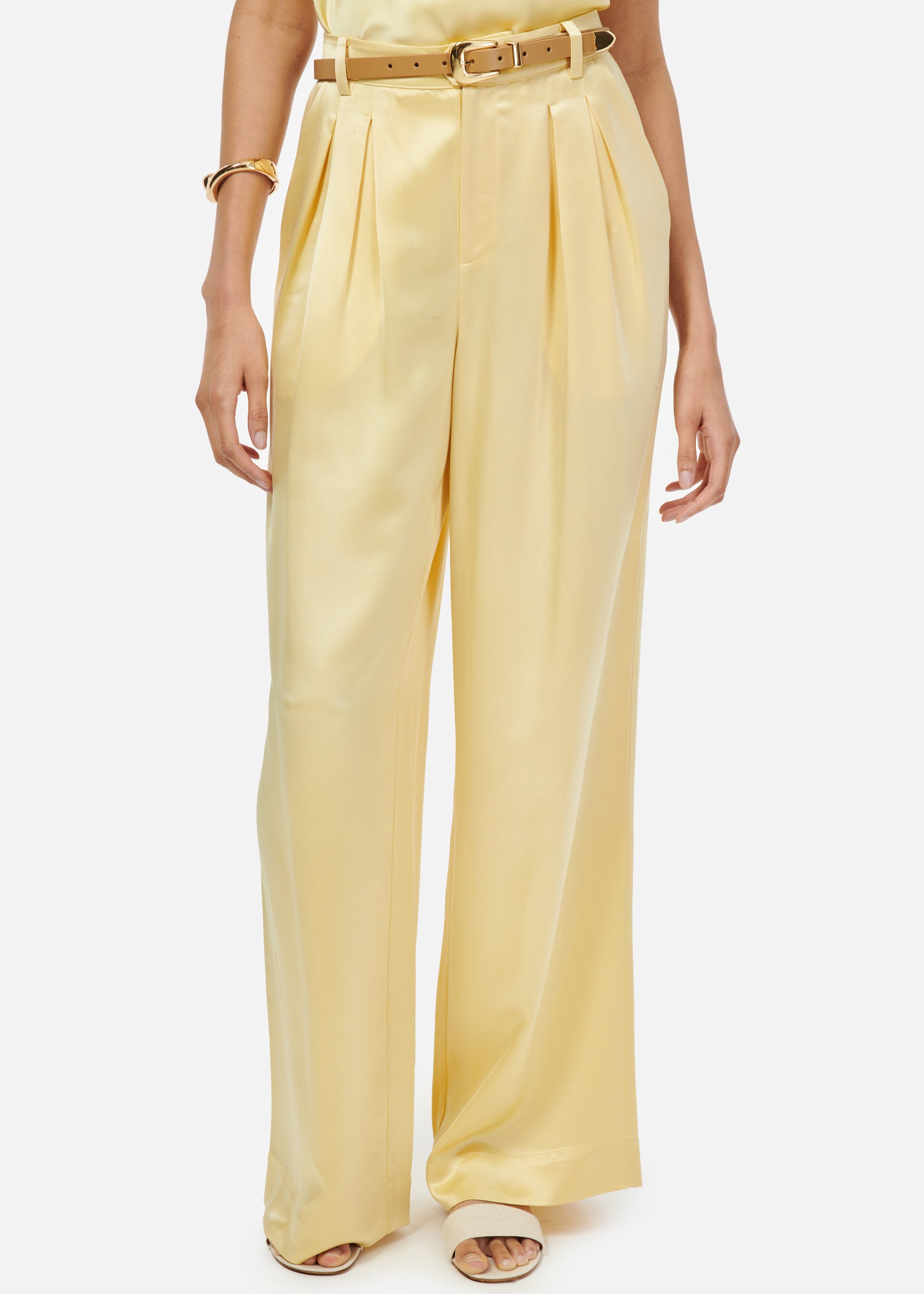 Davina Wide Leg Pant Sunlight