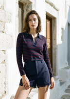 Pegah Sweater Rugby Stripe