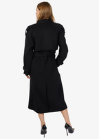 Yennifer Trench Coat Black