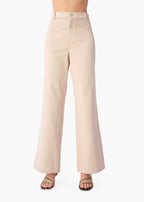 Natali Bull Denim Pant Oat