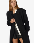 Yennifer Trench Coat Black