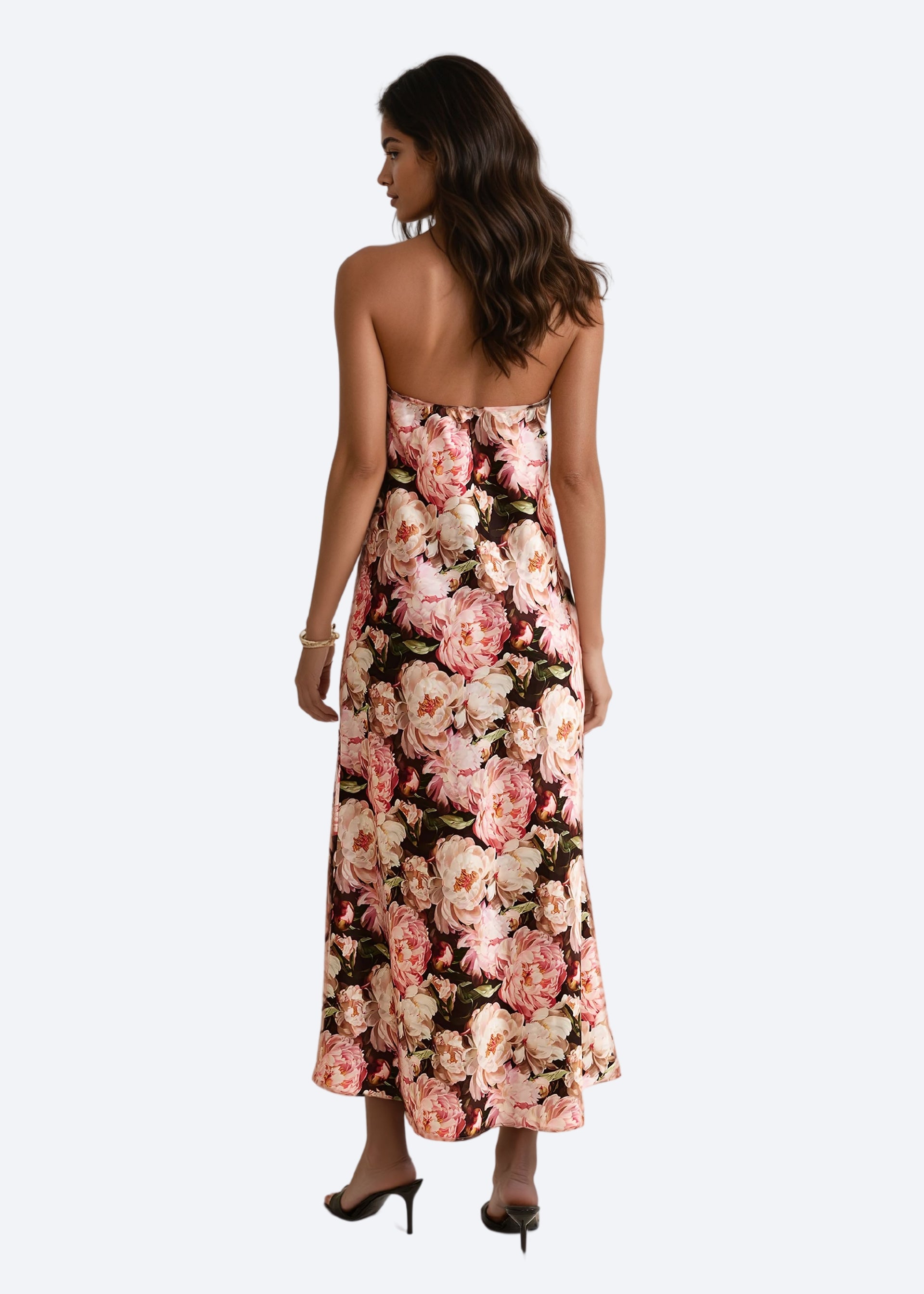 Noelle Dress Pink Perennial