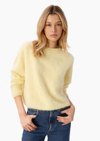 Niall Cashmere Sweater Custard