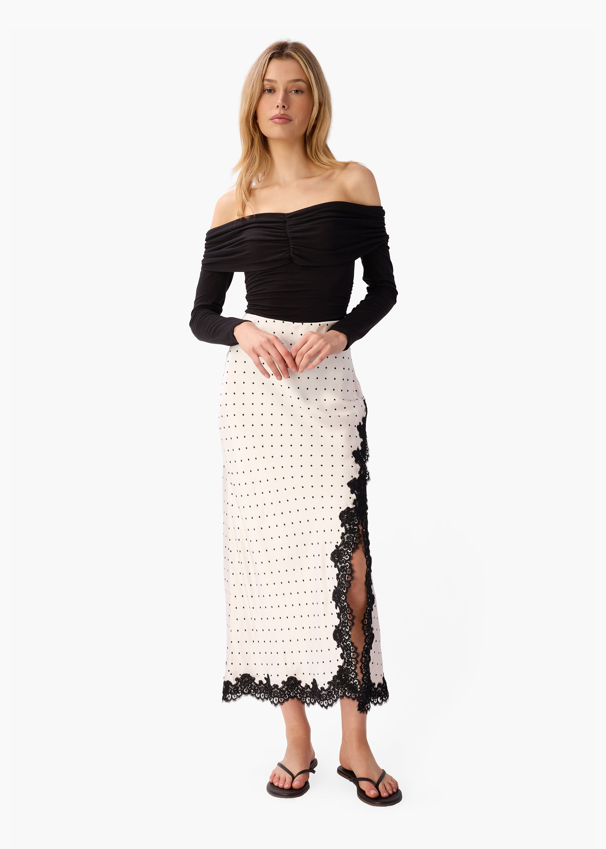 Teagan Skirt Pin Dot