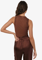 Rian Rib Knit Tank Malt