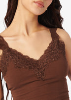 Lani Rib Knit Tank Malt