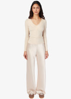 Rooney Rib Knit Top Bone