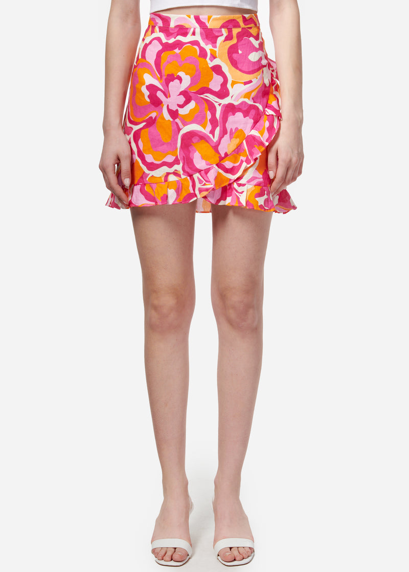 Mika Skirt Retro Floral