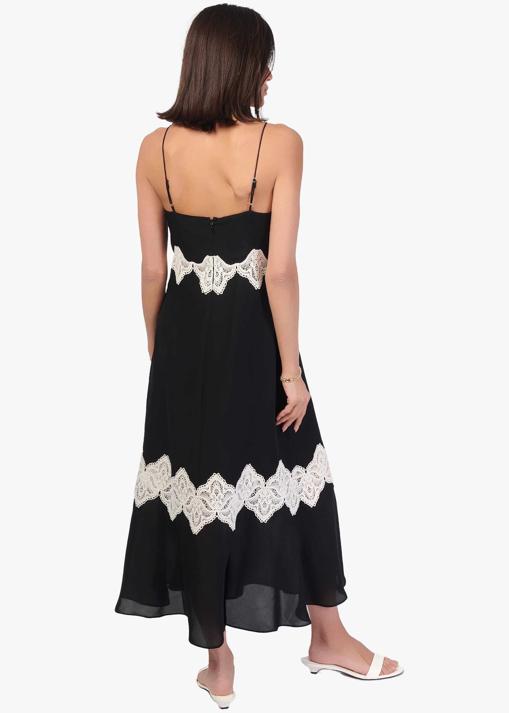 JOSEMOON MAXIM LACE CAMIDRESS ネイビー JOSE MOON ワンピース MAXIM LACE CAMIDRESS/マキシムレース