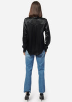 Crosby Silk Blouse Black
