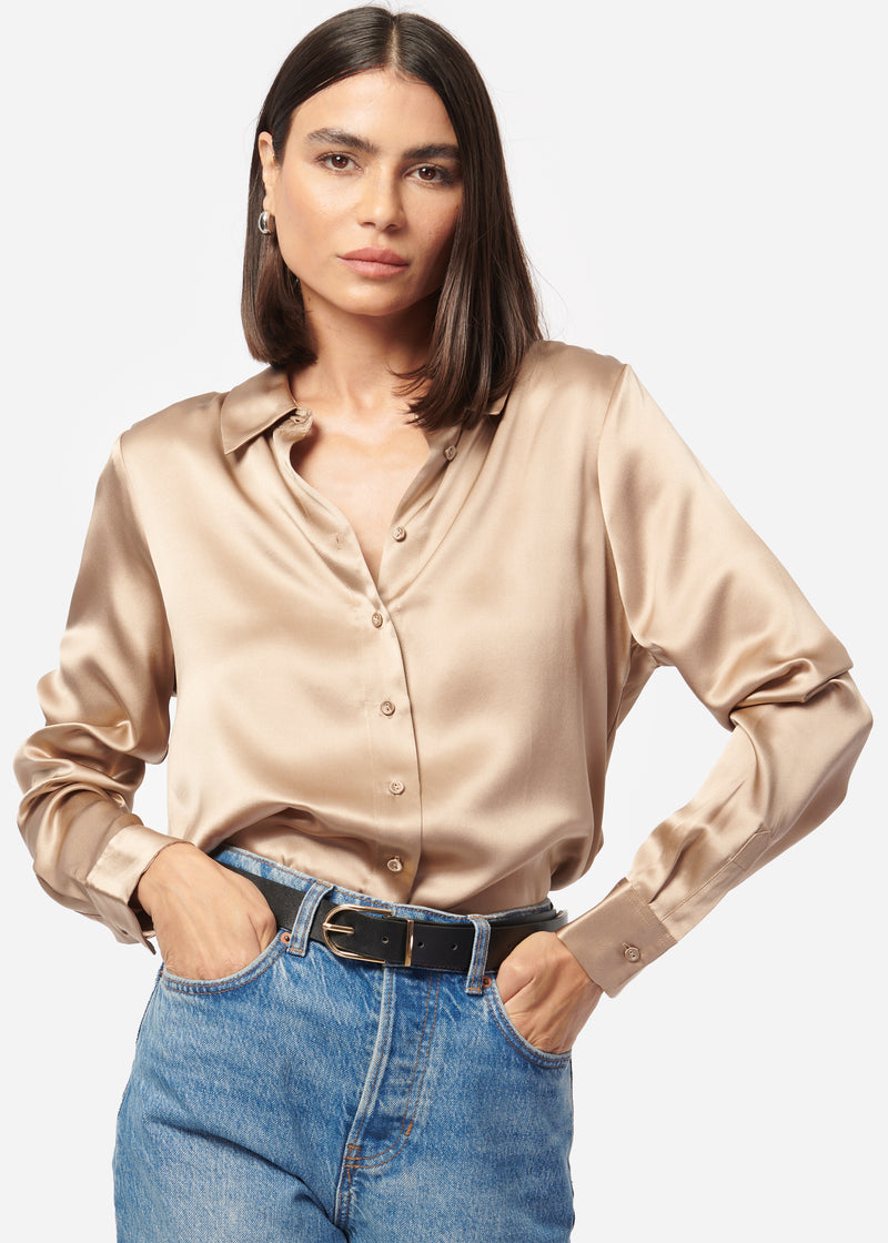 Crosby Blouse Champagne