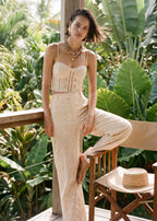 Jordi Cotton Pant Bone