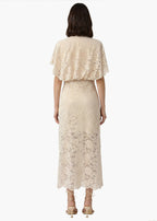 Avis Lace Maxi Dress Oat