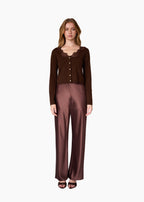 Bristol Mid Rise Pant Chocolate