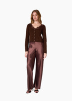 Bristol Mid Rise Pant Chocolate