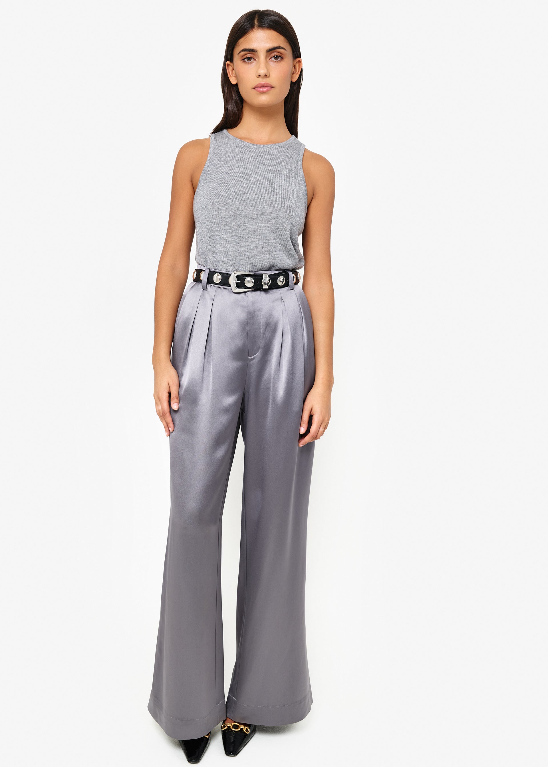 Milo Knit Top Alloy