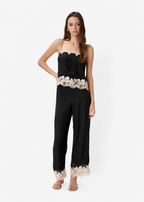 Maiya Silk Camisole Black