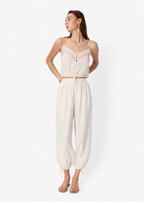 Tessie Trouser Style Balloon Pant Macadamia