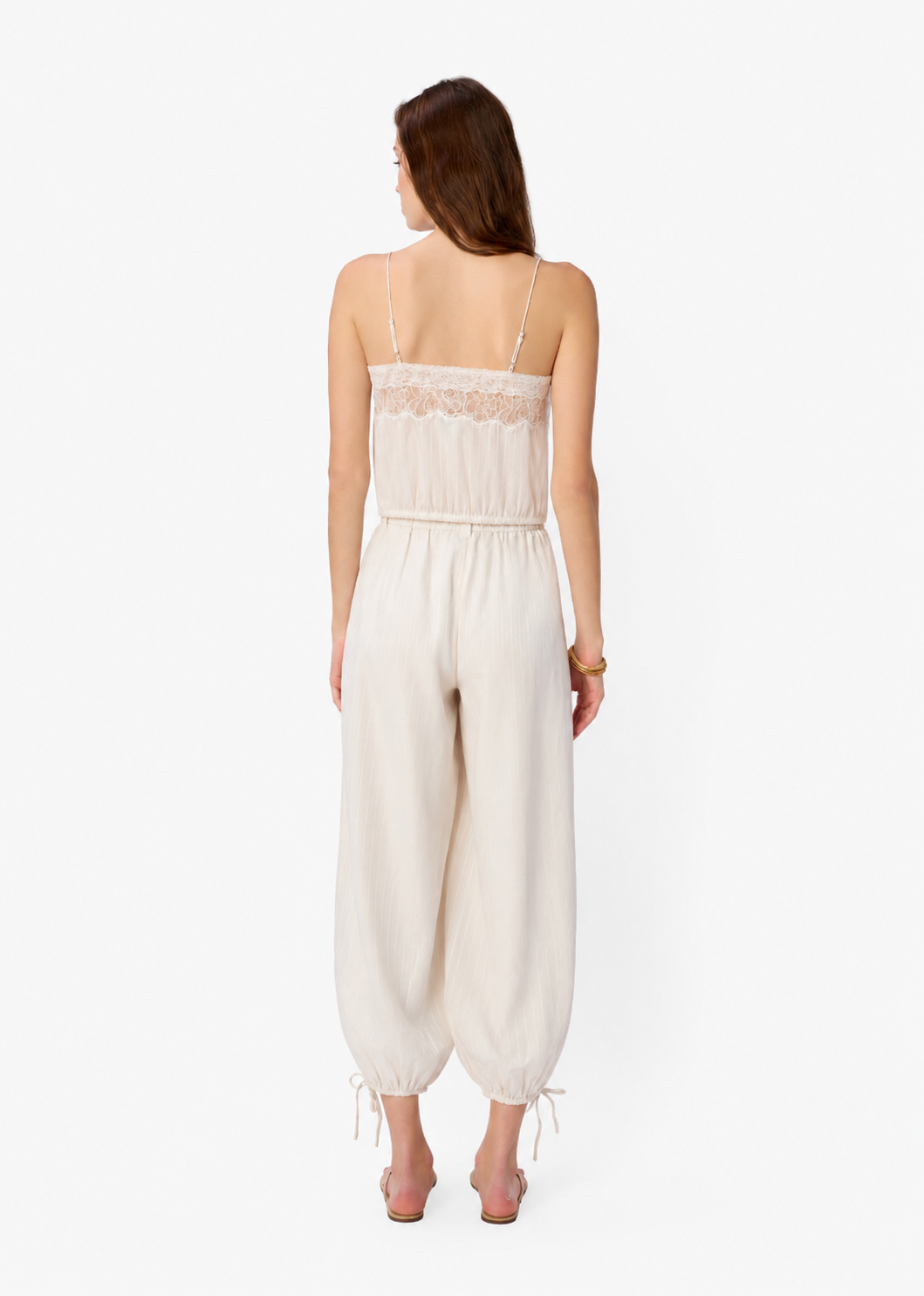 Libi Cotton Silk Camisole Macadamia – CAMI NYC