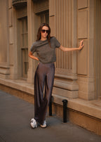 Bristol Mid Rise Pant Coal