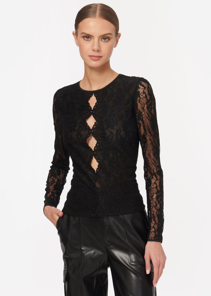 Josefina Top Black