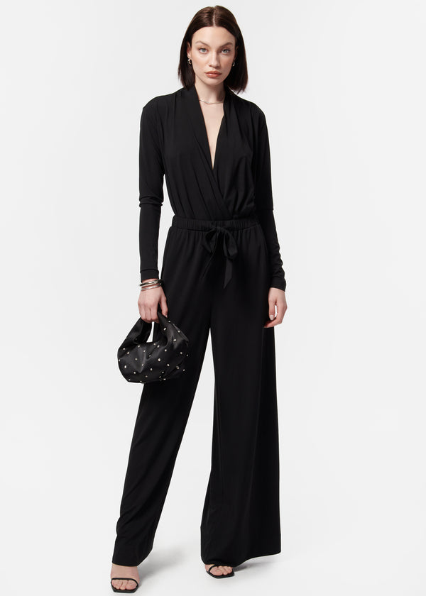 Cindy Jersey Bodysuit Black