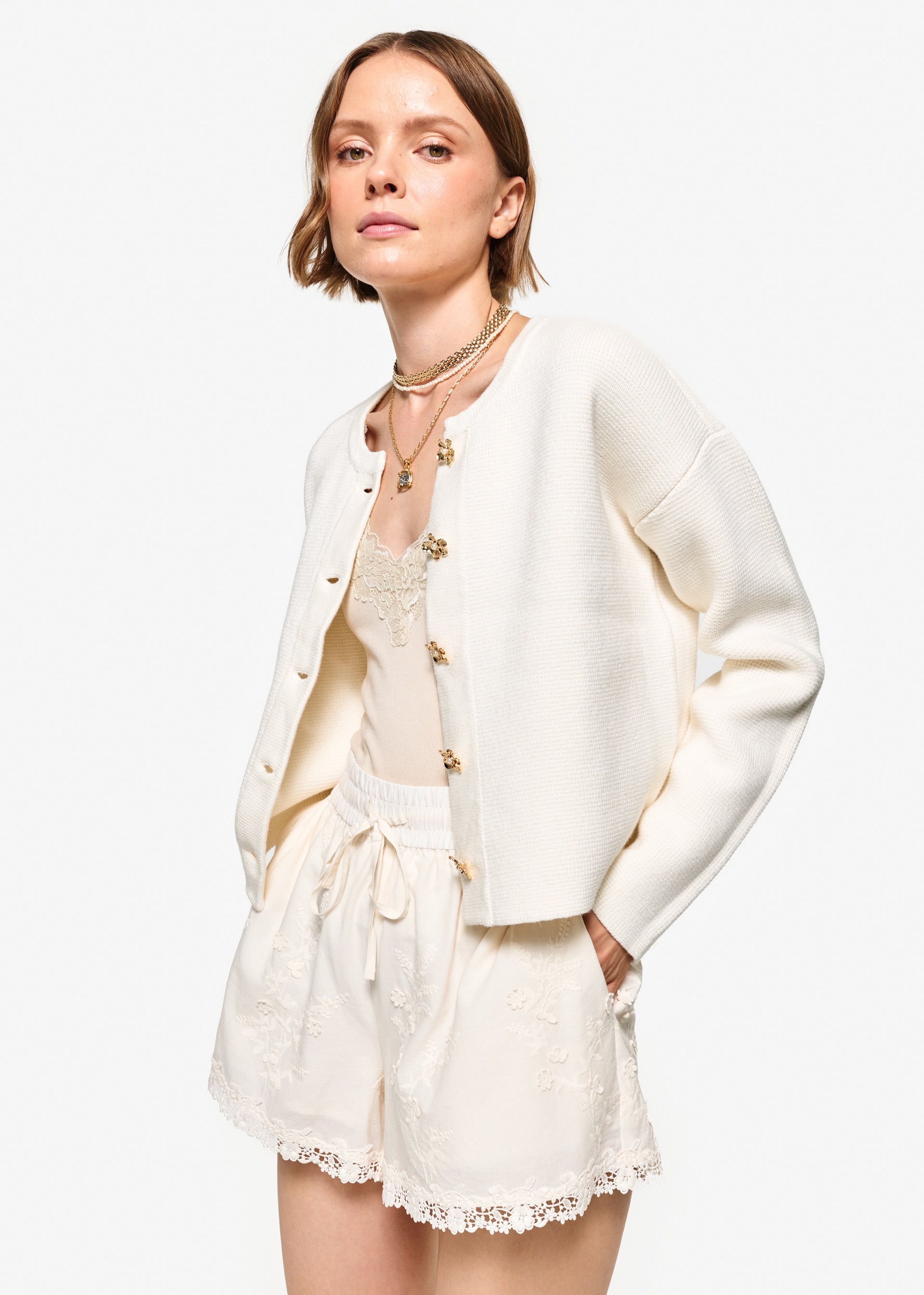 Hara Cardigan Cream