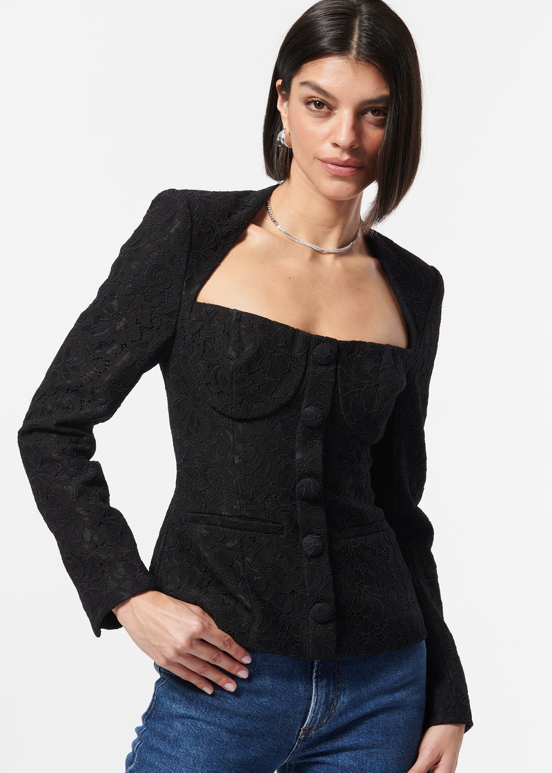 Samira Blazer Black