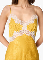 Rowena Jacquard Midi Dress Medal