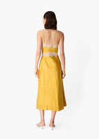 Rowena Jacquard Midi Dress Medal
