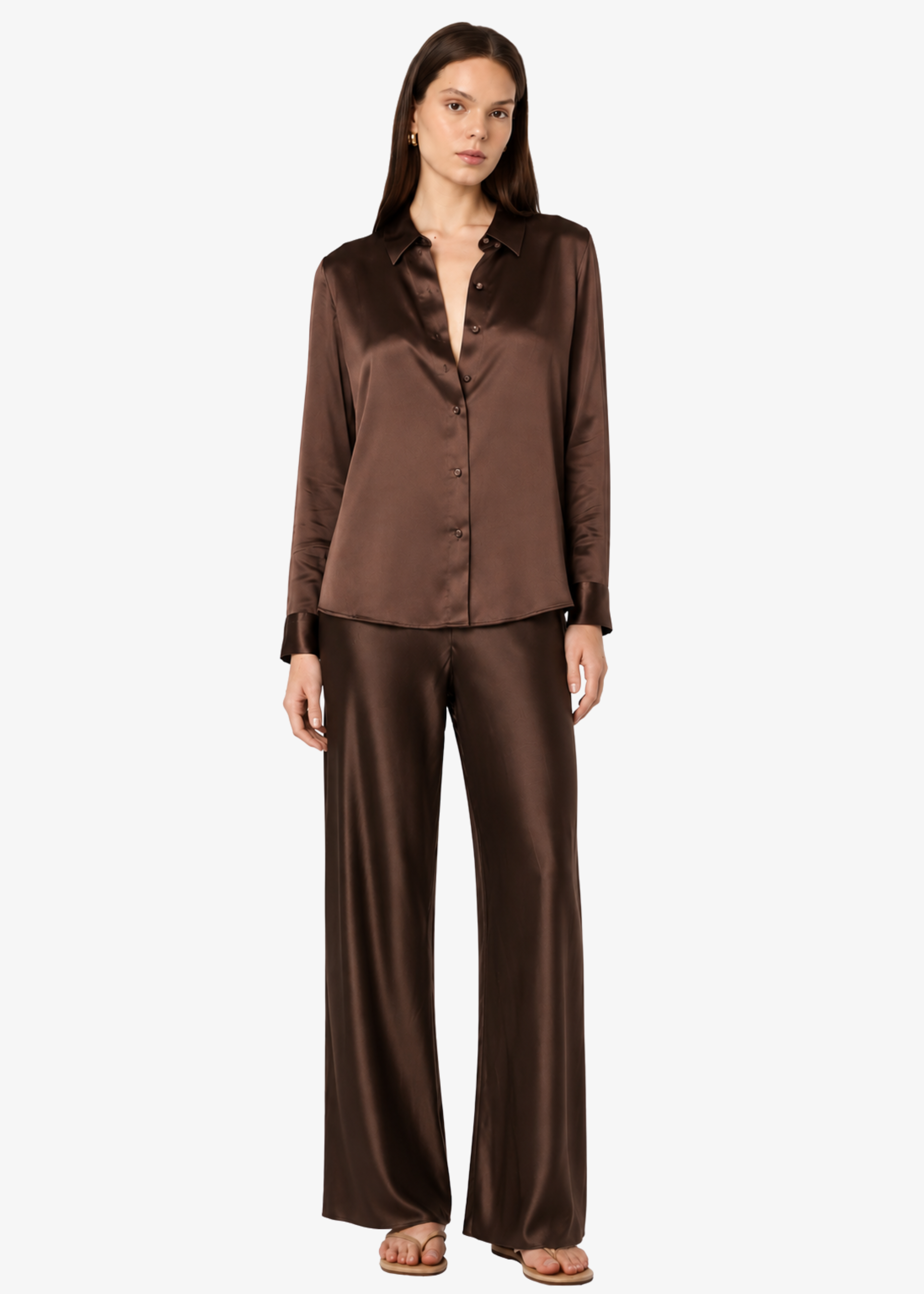 Bristol Mid Rise Pant Chocolate