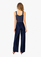 Lani Rib Knit Tank Harbor