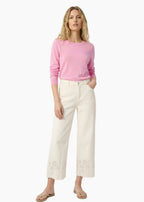 Jaime Lightweight Knit Top Camellia