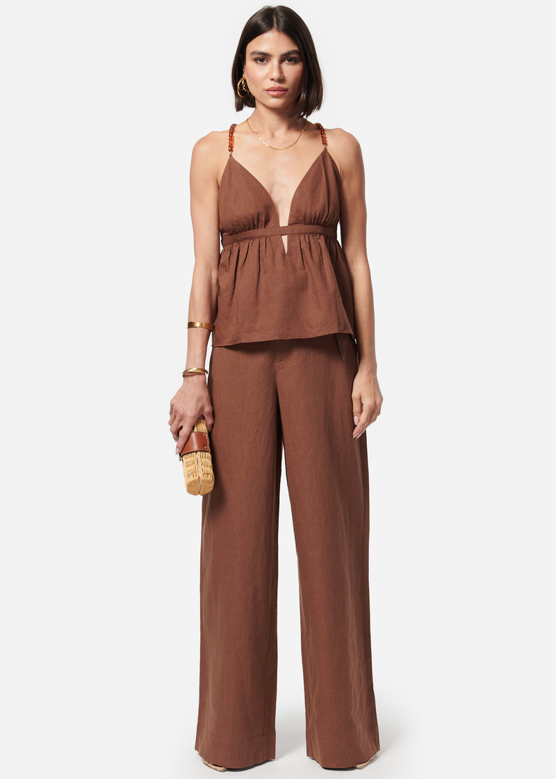Rose Tortoise Shell Cami Coconut
