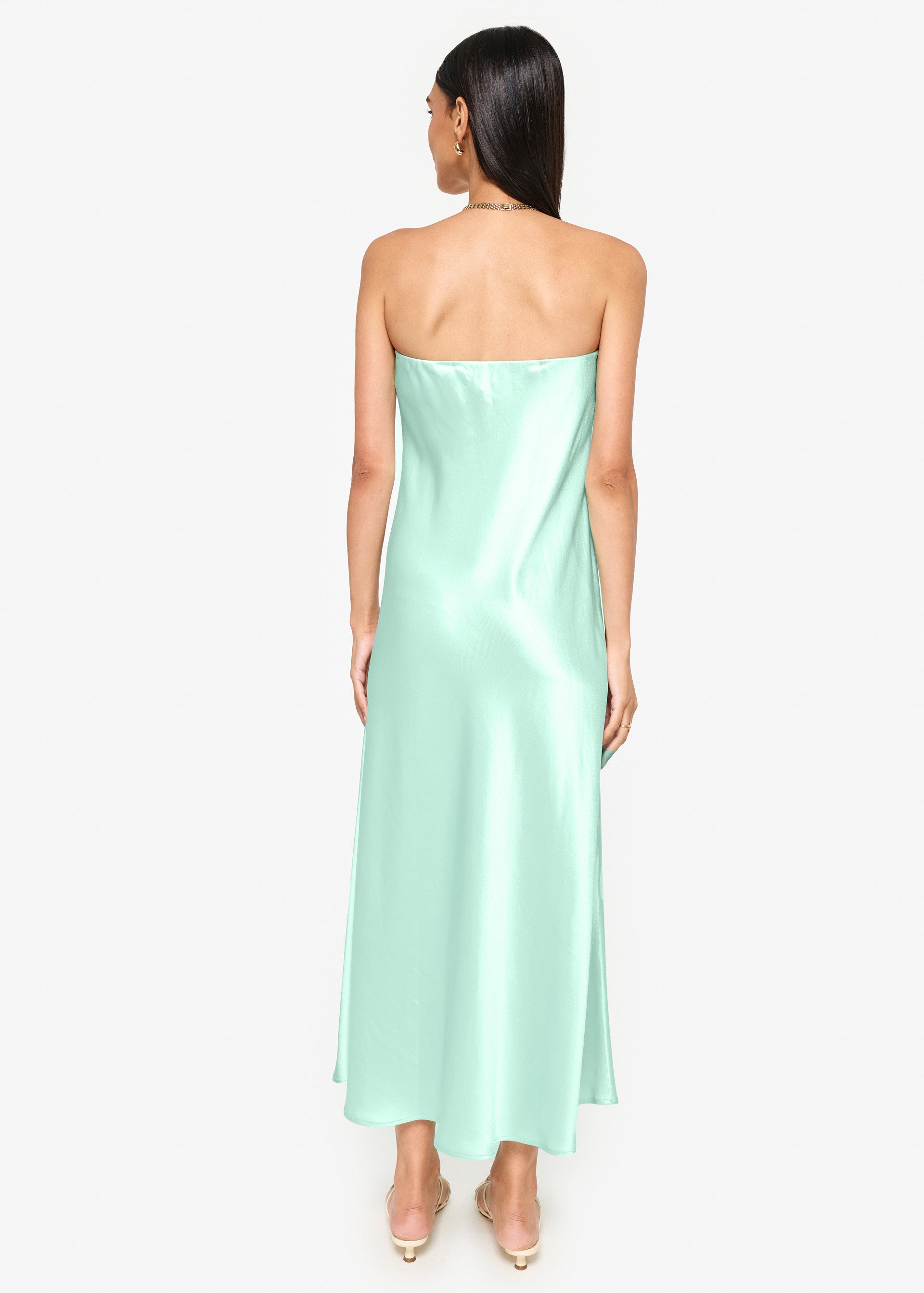 NOELLE SHEER DRESS/160cm/Wear size F｜Bibiy.